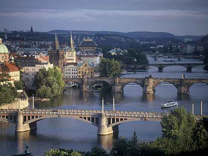 Charles Bridge In Prague, Czech Republic