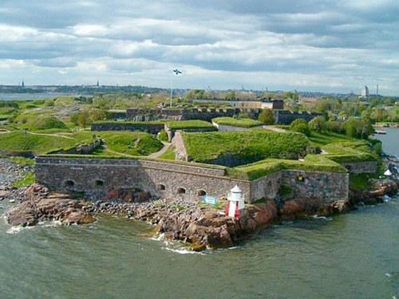 Helsinki Fortress In Finland